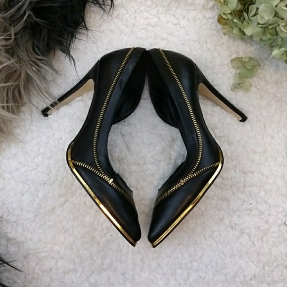 Beau + Ashe Shoes - Beau + Ashe Black Heels Sz8 EUC